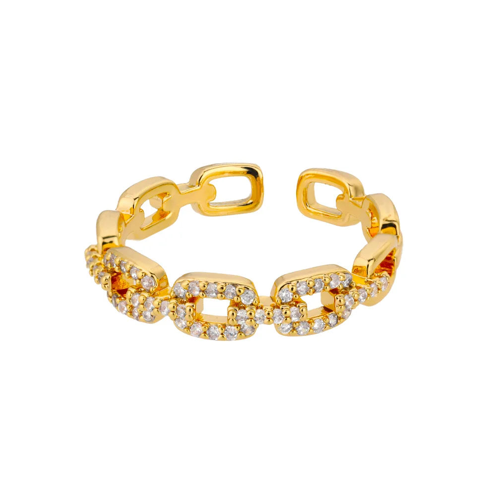 Anel Corrente Elegante