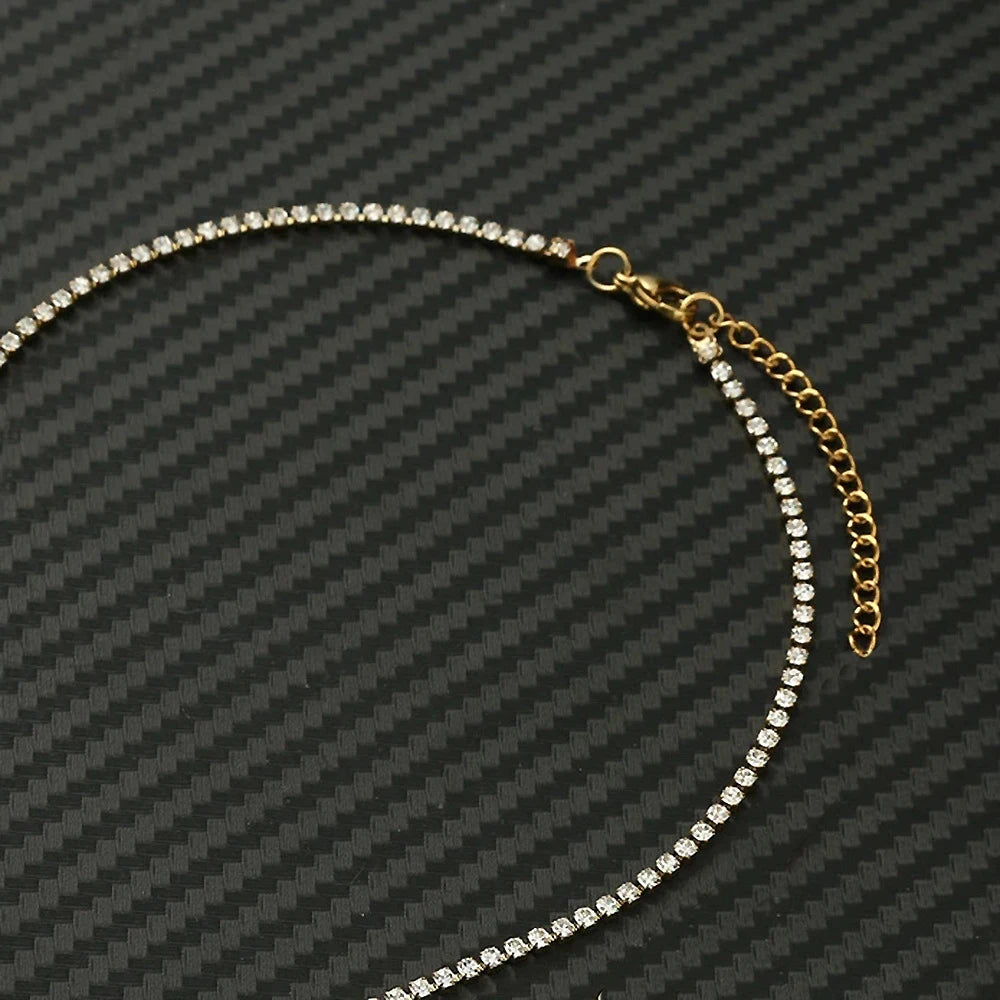 Colar Luxo em zircônia
